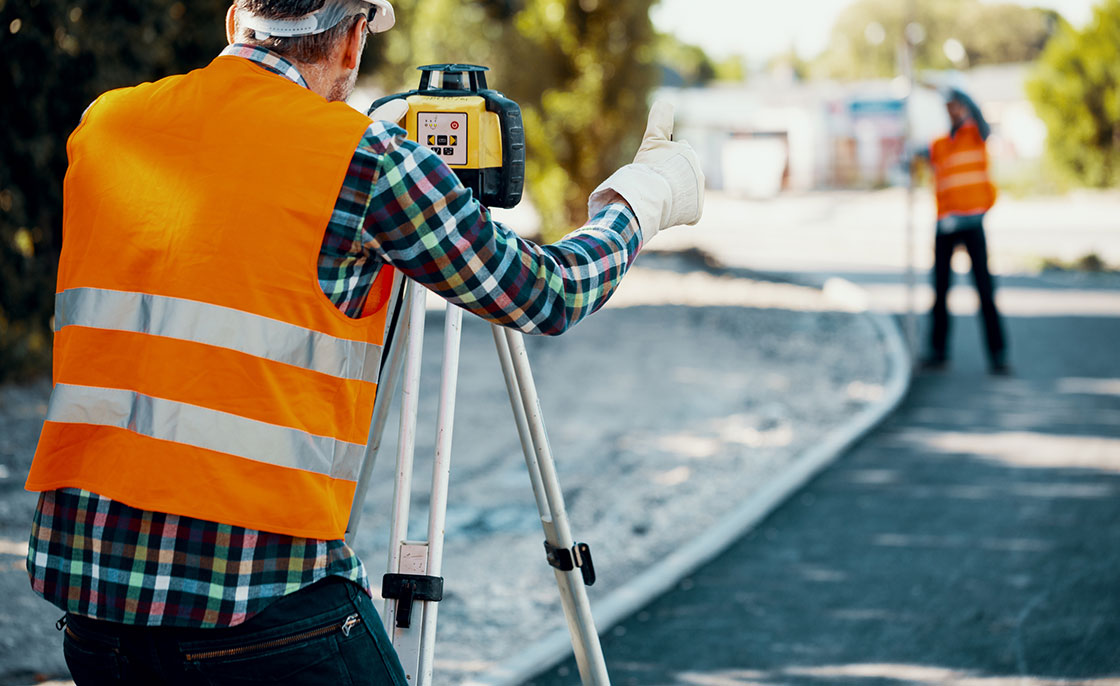 samochód firmy geomiar